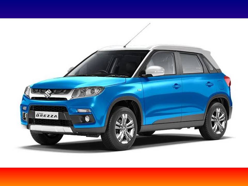 BREZZA MARUTI FRONT LEFT