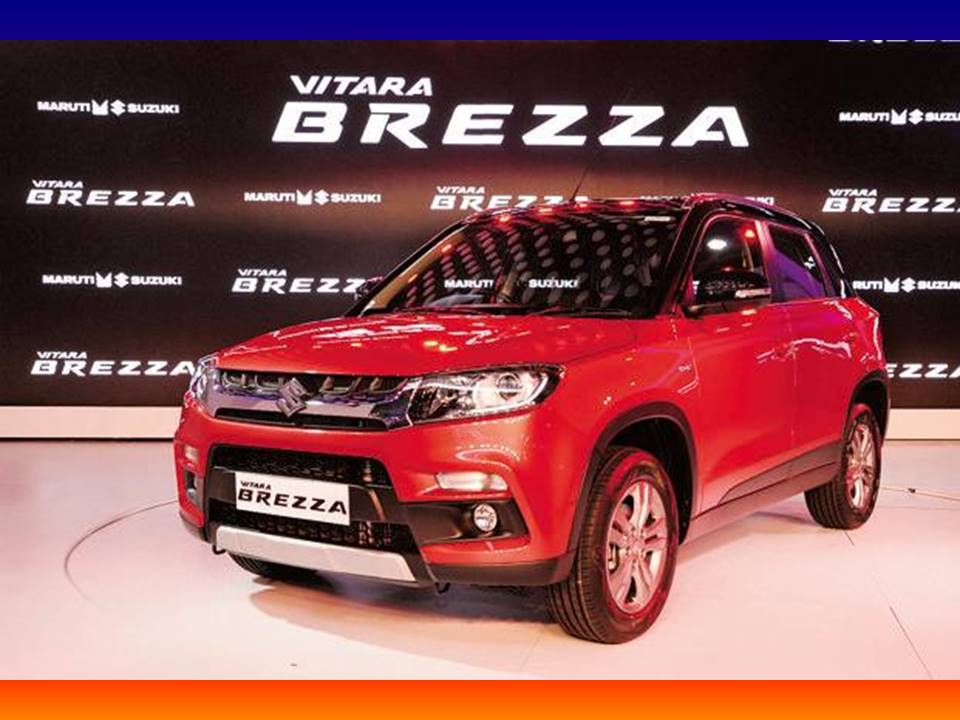 BREZZA MARUTI FRONT LEFT